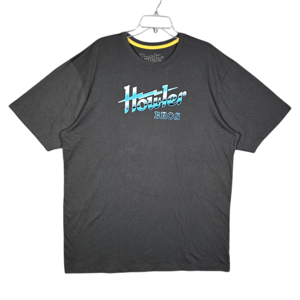 Howler Bros T-Shirt Mens 2XL Posse Short Sleeve Gray Graphic